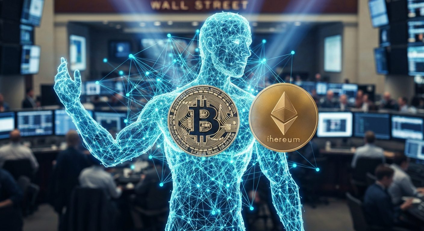 AI驱动加密变革：机构押注比特币与以太坊核心生态