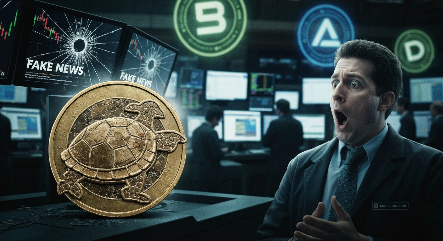 迷因币借“长寿龟死”假消息暴涨暴跌