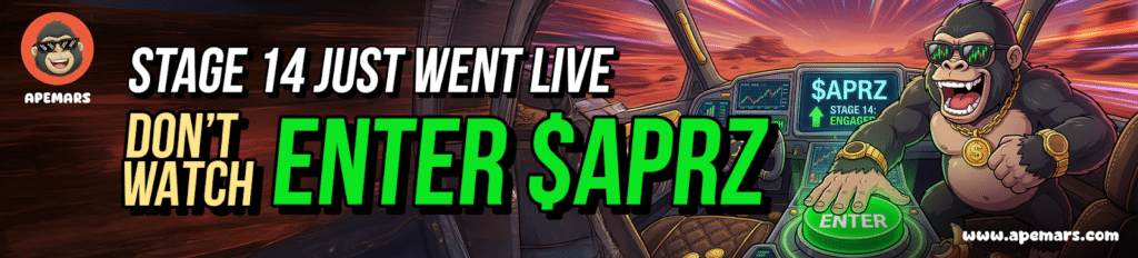 2026爆款预售$APRZ：3000%回报潜藏火星收益