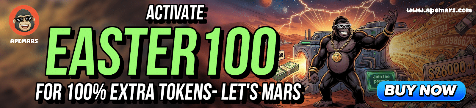 APEMARS预售第15阶段：百倍潜力币的入场窗口