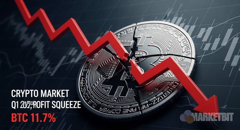 2025Q1比特币暴跌11.7%：宏观压力主导市场疲软