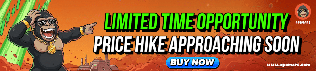 APEMARS预售第16阶段：千倍币机遇窗口开启