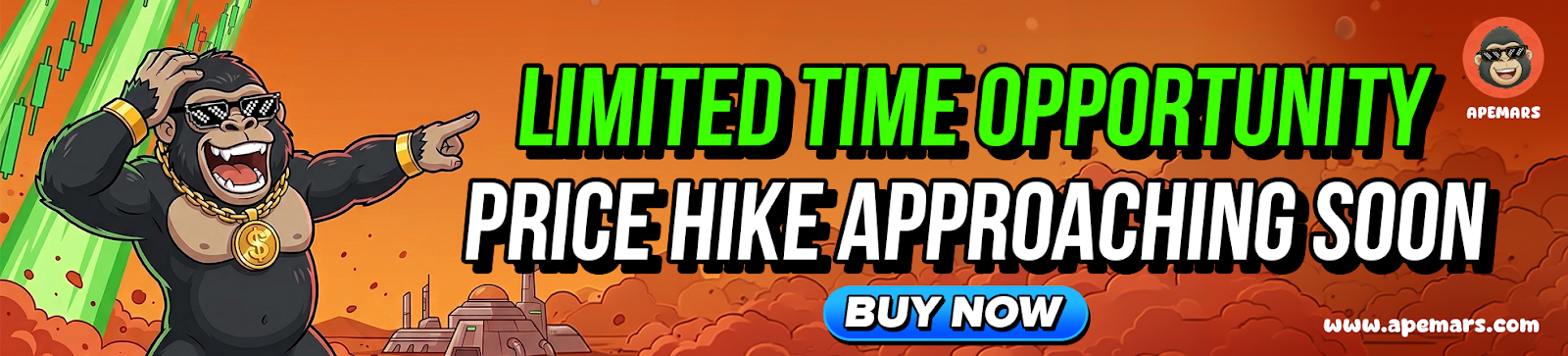 APEMARS预售引爆模因币新纪元：早期布局或成下一个巨头跳板