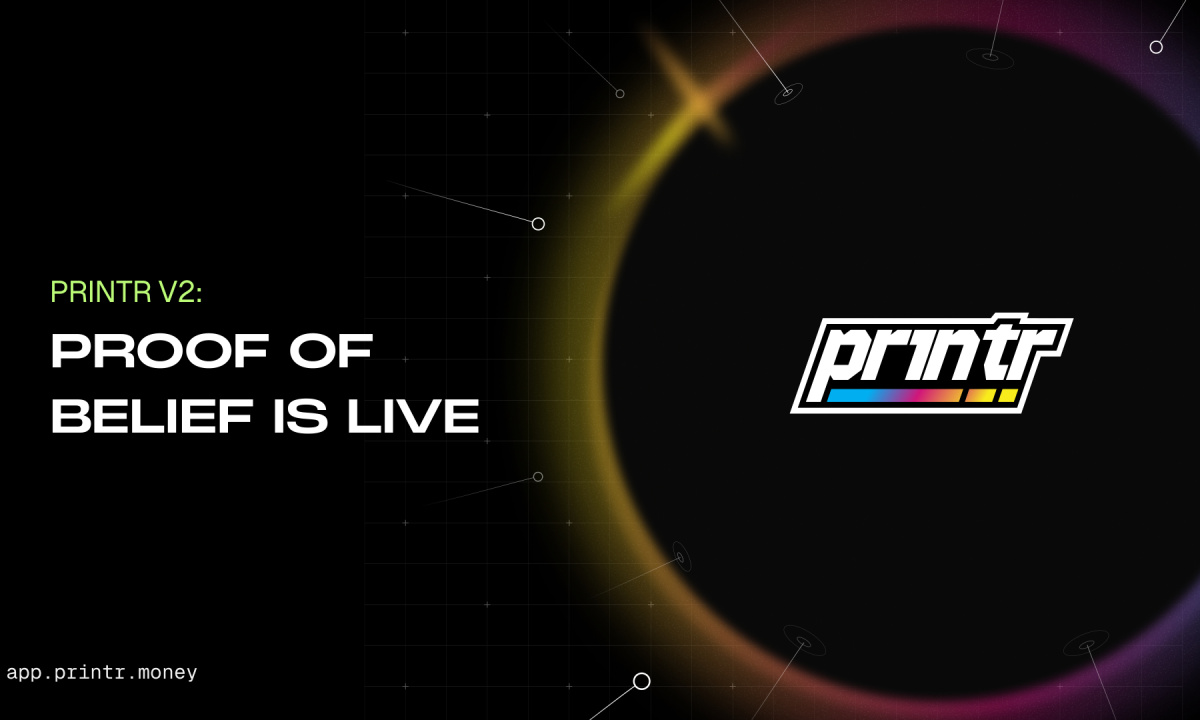 Printr V2发布五种费用模型，重塑迷因币生态激励机制
