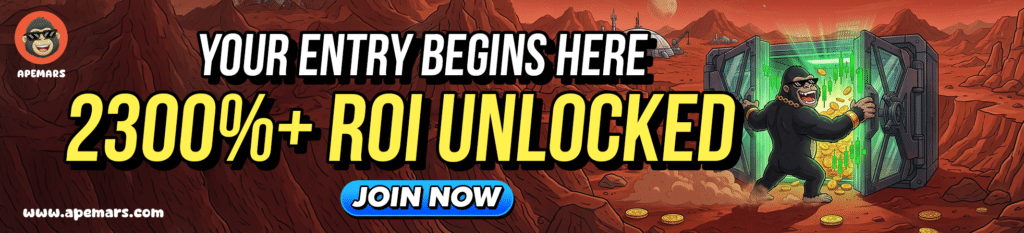 千倍模因币新机遇：制裁驱动去中心化浪潮下的APEMARS崛起