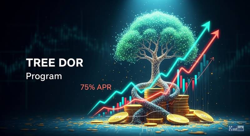 TREE代币质押计划上线，高收益绑定预测表现