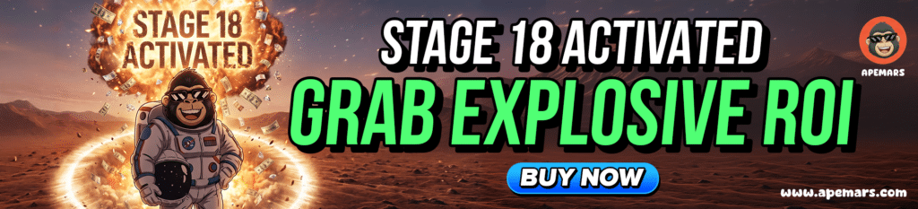 APEMARS预售第18阶段：早期布局锁定1808%回报潜力