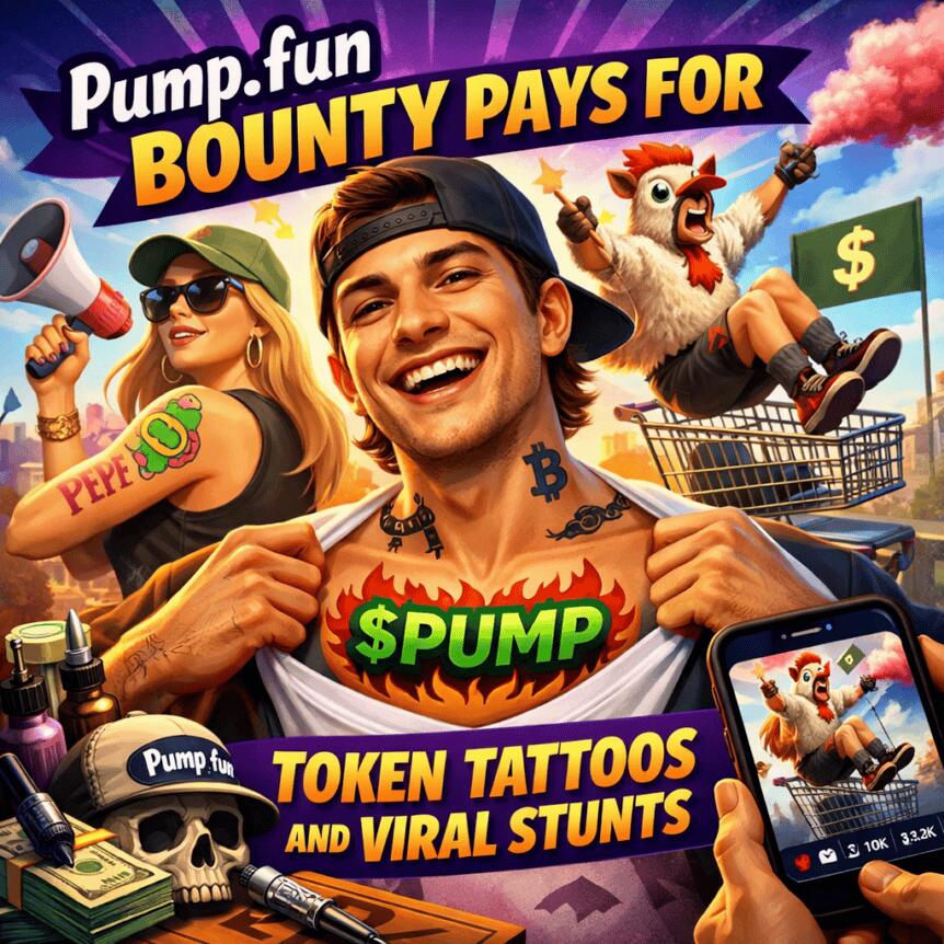 Pump.fun悬赏市场引爆争议：迷因币营销走向极端化