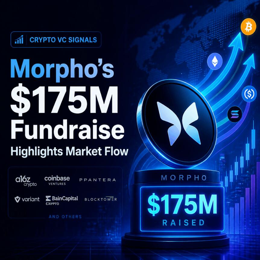 Morpho获1.75亿美元融资，链上信贷成机构新焦点