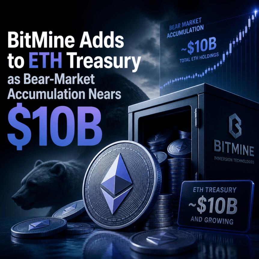 BitMine加码以太坊持仓，百亿美元账面浮亏背后的策略博弈