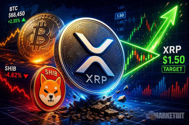 XRP突破1.5美元在望？比特币走势成关键变量