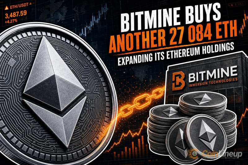 Bitmine再购2.7万枚以太坊，逼近5%供应目标