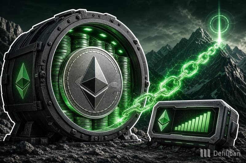 Bitmine逼近5%以太坊流通供应量目标