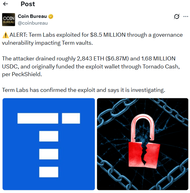 Term Labs 850万漏洞事件引爆加密诈骗警报