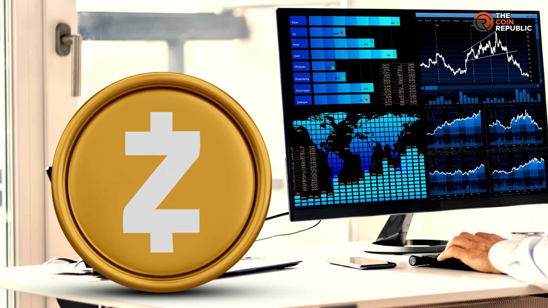Zcash价格预测：ZEC飙升20%并跻身加密货币前10名