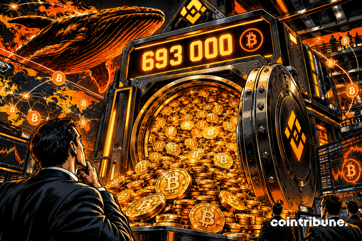 比特币：币安现持有69.3万枚BTC，创两年新高