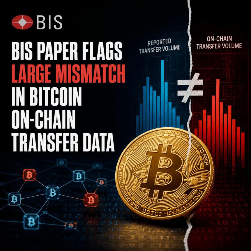BIS报告指出比特币链上转账数据存在重大不匹配