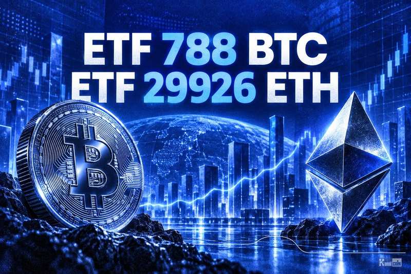 美国比特币ETF净流出788枚BTC，以太坊ETF流出29,926枚ETH