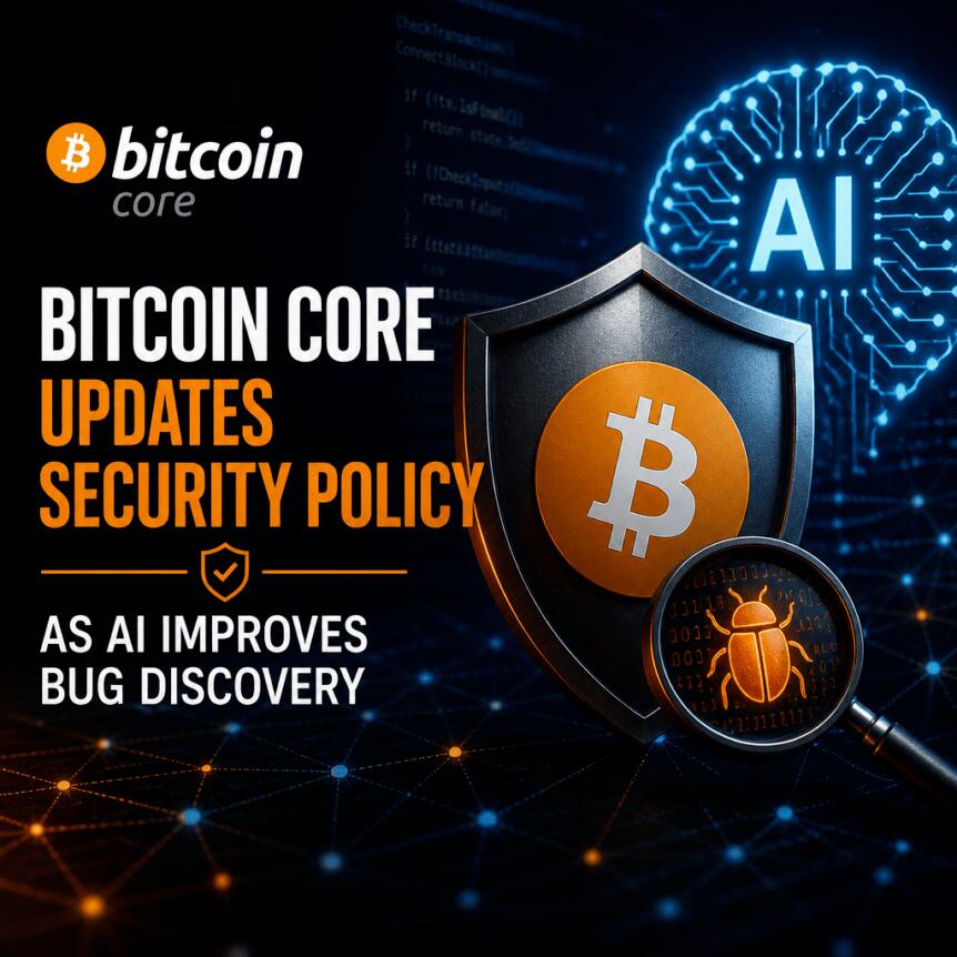比特币核心更新安全政策，AI提升漏洞发现能力