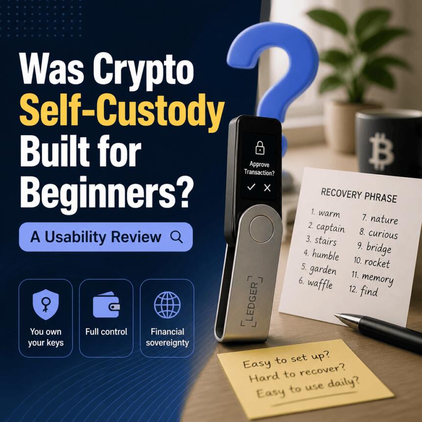 加密货币自托管是为新手设计的吗？一项可用性评测