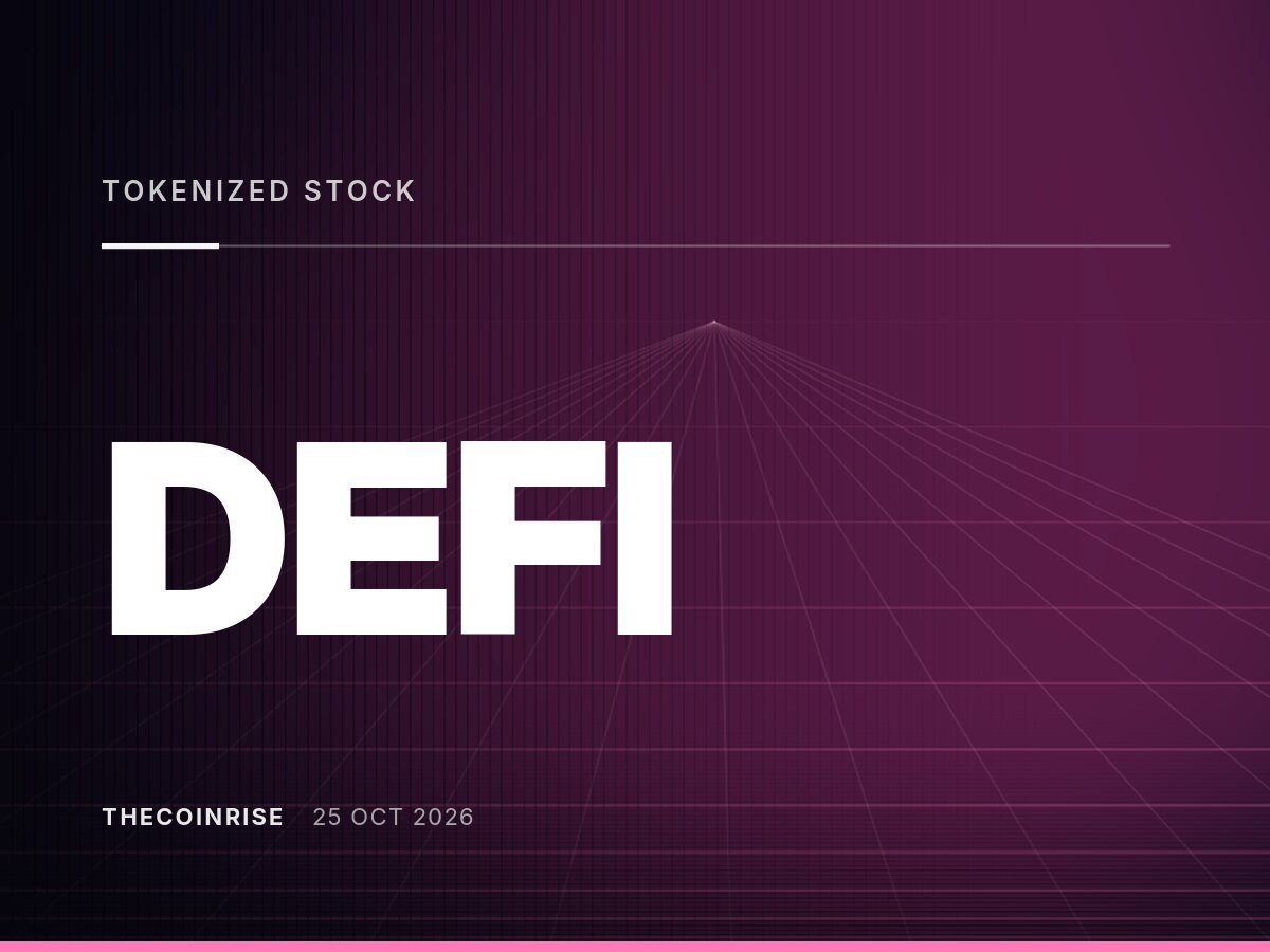 代币化股票DeFi存款：第三大链引发争议